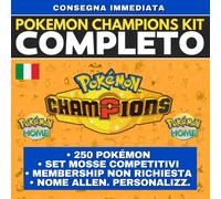 Bundle Pokémon Champions Kit Completo HOME Shiny Living Dex Pokedex Competitivi