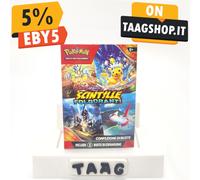 BUNDLE POKEMON SCINTILLE FOLGORANTI SEALED ITA 6 BUSTINE FAST SHIP 24 H
