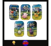 Pokémon Display Mini Tin Ascesa Eroica Sigillato 10x Italiano