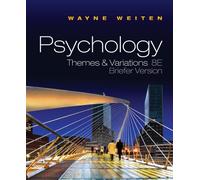 Bundle: Psychology: Themes and Variations, Briefer Edition (with Concept Charts), 8th + CengageNOW with eBook, Psychology Resource Center, InfoTrac Printed Access Card