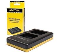Bundle Star Dual Caricatore 1962 per batteria Canon NB-11L