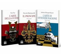 Bundle Sun Tzu + Machiavelli + Schopenhauer - Set 3 Libri: L’Arte della Guerra, Il Principe, L’Arte di Ottenere Ragione | Strategia, Potere e Persuasione