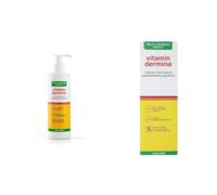 Bundle VITAMINDERMINA Linea Sebo Gel Detergente Sebonormalizzante 240 ml + Crema Trattante Sebonormalizzante 40 ml - Per Pelli a Tendenza Acneica - Con Acido Succinico, 5 Ceramidi e Vitamin Complex
