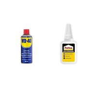 Bundle WD-40 MUP Lubrificante Spray 400 ml & PATTEX Colla Istantanea Extra Forte 50g