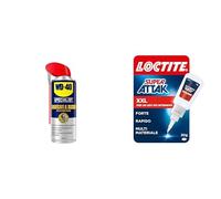Bundle WD-40 Specialist Lubrificante al Silicone 400 ml & LOCTITE Super Attak Professional 20g Ocean