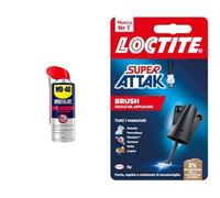 Bundle WD-40 Specialist Super Sbloccante 400 ml & LOCTITE Super Attak Brush 5g Ocean