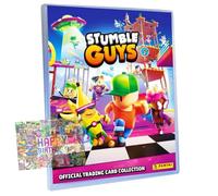 Bundle with Panini Stumble Guys Karten Serie 2 - Collezionabili Trading Cards - Selezione + esclusivo biglietto di compleanno (1 cartellino)