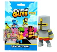 Bundle with Stumble Guys 3D - Personaggi da collezione serie 5, cromati, 6° Crusader + esclusivo biglietto di compleanno
