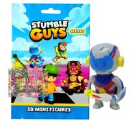 Bundle with Stumble Guys 3D - Personaggi da collezione serie 5, cromati, a scelta + esclusivo biglietto di compleanno (figura 20° Zog Zog)