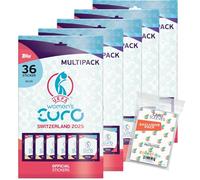 Bundle with UEFA Women's EURO 2025 Switzerland - Adesivi da collezione - 5 confezioni multiple + esclusive custodie Collect-it