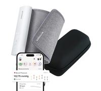 BUNDLE Withings BPM Connect + Custodia da viaggio - Misuratore di pressione elettronico da braccio, Bracciale - Sincronizzazione Wi-Fi e Bluetooth