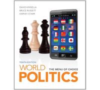 Bundle: World Politics: The Menu for Choice, 10th + CourseReader Unlimited: International Relations Printed Access Card