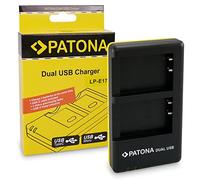 Bundlestar - Caricatore doppio 1939 per batteria Canon LP-E17 - Canon EOS 750D 760D M3 M5 ecc.