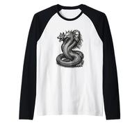 Bune Demone Tre Volti, Un Potere Maglia con Maniche Raglan