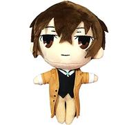 Bungo Stray Dogs peluche cuscino bambola personaggi anime Dazai Osamu/Edogawa Rampo/Nakahara Chuuya/Ryunosuke Akutagawa Anime Cartoon Cute Throw Cuscini figura Plushie farcito morbido per i fan 20CM
