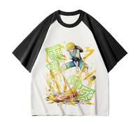 Bungo Stray Dogs T-Shirt Nakahara Chuuya/Dazai osamu/Nakajima Atsushi Costume Cosplay Manica Corta Loose Tee Girocollo Top, Kenji Miyazawa, S