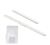 BUNIQ Guida di Scorrimento con Cuscinetti a Sfera | Guide di Scorrimento di Estensione Guida | Binario di Scorrimento per Armadio da Cucina Riutilizzabile, Binario di Guida per mobili per mensola