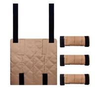 Bunk Bed Ladder Cushion, Slip Resistant Ladder Cushion, 4 Piece Soft Non Slip Cover Set, Safety Comfort Support Protector for Dorm Bed Home Dorm Loft RV Trailer Apartment