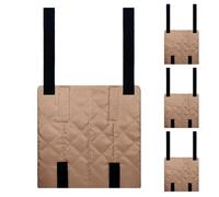 Bunk Bed Step Cushion - 4-Piece Anti-Slip Stair Covers with Adjustable Straps | Ladder Step Padding for Safety and Comfort for Home Dorm Loft Trailer Apartment Bedroom Children Adults