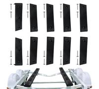 Bunk Slide Trailer Bunk | Rimorchio Glide Bunk Pads Enders - Times di rimorchio per Barche Pesanti per Barche Pontone inferiore Non Verniciate, Stivali, Sci di mare e