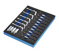 Bunker Scintilla E Luminoso Presa Set IN Eva Schiuma Inserto 1cm 20 Pezzi 29713