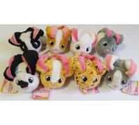 Bunnies IMC Toys Set 8 Peluche Coniglietti Magnetici