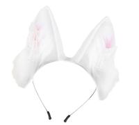 Bunnies Orees Earbanda Orecchie Animali Adebite Pelifughe Furry Convite Furia Halloween Costume Costumi Bunnies Costume