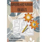 BUNNJORD HARD NURIKABE FOR ADULTS