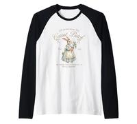 Bunny Bliss Carrot Patch di carote fresche raccolte Maglia con Maniche Raglan