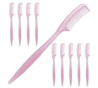 Bunny Brush, Small Pet Groomer, 10 Piece Animal Hair Tool for Rabbits, Soft Ergonomic Handle, Grooming Kit with Fine Bristles, Pet Coat Care for Hamster Ferret Tiny Indoor Animals