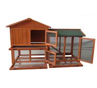 BUNNY BUSINESS The Grove - Coniglio/cavia a Due Piani, Colore: Rosso