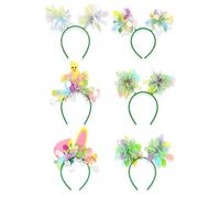 Bunny Ears Hair Accessories, Women Easter Headband Set, Girls Easter Bunny Headband, Kids Easter Party Hairband, Easter Bunny Ears Headband, Spring Themed Hair Accessory for Girl, Female, Adult, Child