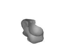 Bunny Easter Egg Display Stand - Low Poly Modern Decorative Home Holder