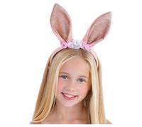 Bunny Fascia Rosa Oro Ragazze Easter Bunny Costume Bunny Orecchie