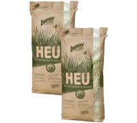 BUNNY Fieno Naturale da Prati non Trattati KIT RISPARMIO 2X600G
