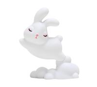 Bunny Figurine Car Ornament - Miniature Rabbit Dashboard Decoration Statue, Cute Animal Interior Display Accessory, Small Decorative Collectible For Vehicle Home | Aesthetic Styling Gift Desk Decor