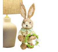 Bunny Figurines | Vintage Bunnies Statue For Spring Table Centerpiece | Easter Bunny Decorations Spring Home Decor | For Table Centerpiece Decor Party Supplies Indoor Bedroom Desk Bookshelves