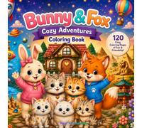 Bunny & Fox: A Cozy Coloring Adventure