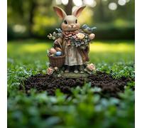 Bunny Garden Paletto decorativo per prato, cartello per cortile, per patio