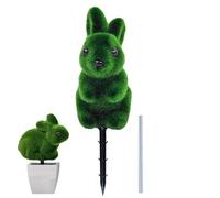 Bunny Garden Stake Decor - Bunny Garden Stake | Rabbit Outdoor Lawn Signs | Festive Rabbit Lawn Signs | Animals Stake Garden Decorations for Outdoor Lawn and Yard Decor Ornaments