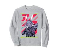 Bunny Girl Techwear Harajuku Anime Manga Cyberpunk Estetica Felpa