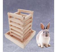 Bunny Hay Manger Gabbia per alimentazione Mangiatoia Contenitore per fieno