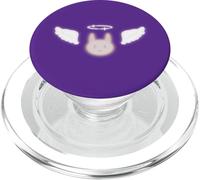 Bunny in Heaven with Halo Cute Kawaii Y2K 90s Arcangelo PopSockets PopGrip per MagSafe