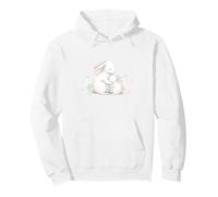 Bunny Mama Coniglio Bambino Madre Bambino Mamma Amore Felpa con Cappuccio