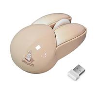 Bunny - Mouse per coniglio wireless silenzioso da 12 cm, alimentato a