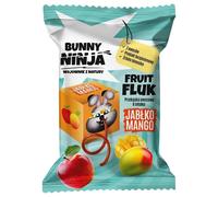 Bunny Ninja Fruit Fluk Snack alla frutta Mela-Mango - 15 g