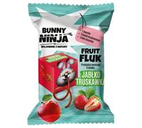 Bunny Ninja Fruit Fluk Snack alla mela e ai frutti di bosco RAW - 15 g