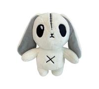 Bunny Pelfed Animal - 25x15cm Halloween Plush Bunny, Coniglio Imbottito Gotico Con Orecchie Lunghe | Bambola Spaventosa Di Halloween Per Viaggi In Ufficio Per Le Vacanze Adulti Ragazzi Ragazze Da Lett