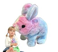 Bunny Peluche jouet Electronic Pet Bunny Peluche Rabbit jouet interactif Bunny jouet Electronic lunny Peluche jouet pour interactif in Peluche jouet Lapin Avec Sons Mignon jouet électr