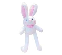 Bunny Plüsch - Pull Up Hasenplüschspielzeug, 11-Zoll-Pull-out niedliche Hase - Kaninchenanhänger für schaltbare Ohren und Beine, handgefertigter weicher Schlüsselbund für Taschen und Schlüssel